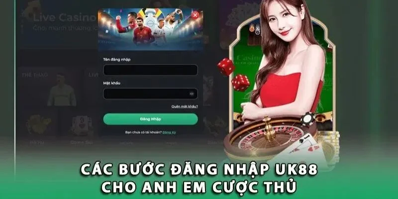 Có hai cách cho anh em đăng nhập vào trang game uk88